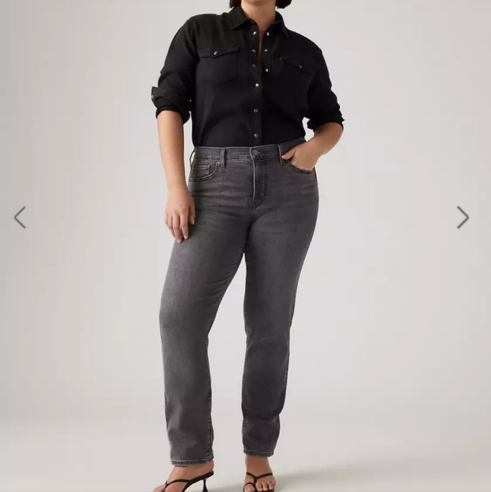 Women's Levis Straight Leg Jeans